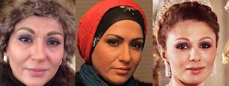 عکس های دیدنی بازیگران معمای شاه قبل و بعد از گریم
