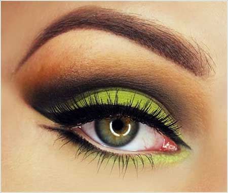 گالری تصویری آرایش زیبا و کامل چشم، مدل 2016