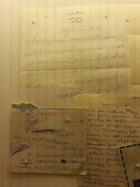 نامه خواندنی یک نقاش ایرانی به پیکاسو + عکس