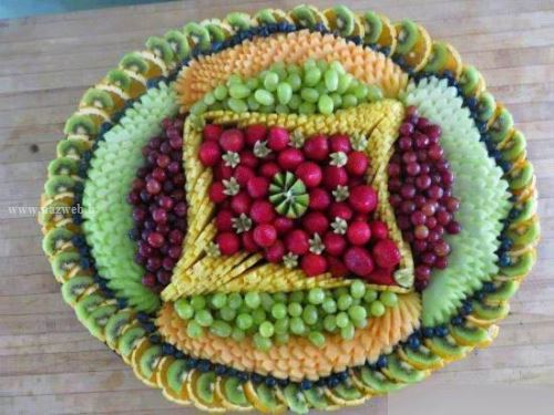 گالری کامل تزئین میوه های شب یلدا در نازوب
