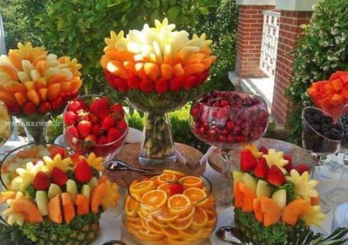 گالری کامل تزئین میوه های شب یلدا در نازوب
