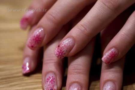 مدل ناخن های جدید با طراحی کریسمس و بابانوئل 2016