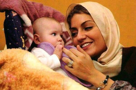 عکس های داغ بازیگران زن ایرانی با فرزندانشان