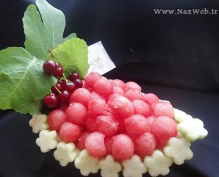 تزئین زیبای سفره شب یلدا (شب چله ای عروس)