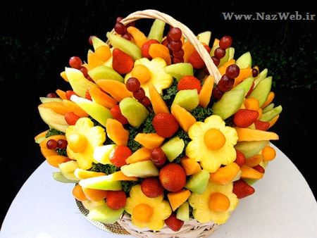 تزئین زیبای سفره شب یلدا (شب چله ای عروس)