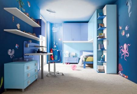 عکس های زیبا از انتخاب بهترین رنگ برای اتاق خواب