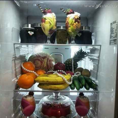زیباترین مدل تزئین یخچال عروس سری ششم
