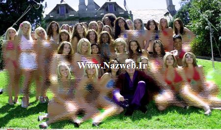 عکس های داغ همبازی هیو هفنر 86 ساله با صدها دختر جذاب (16+)