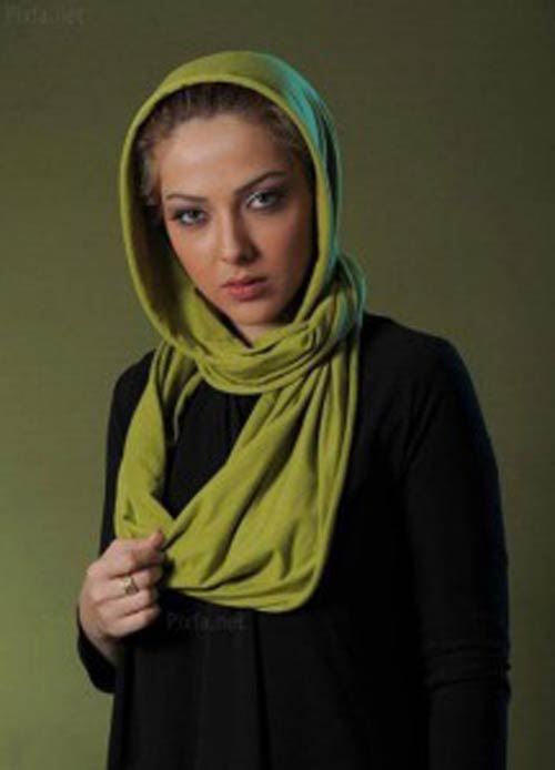 مدل بستن شال و روسری به سبک لیلا اوتادی