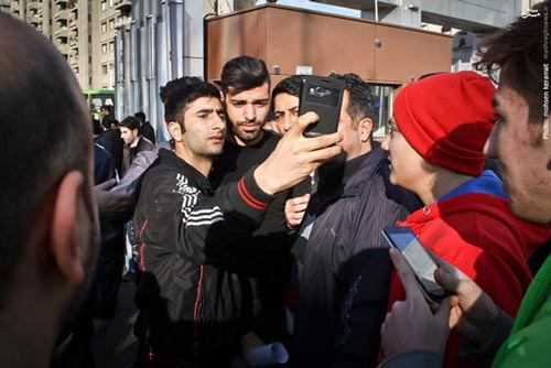 تصاویری از چهره های مطرح در تشیع پیکر همایون بهزادی