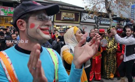 رقص جنجالی و مختلط جوانان در رشت بدون سانسور