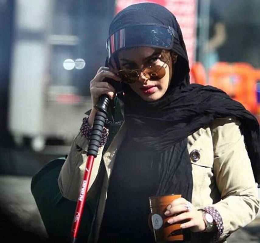 مدل بستن شال و روسری به سبک لیلا اوتادی
