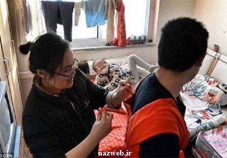 اقدام جنجالی این مرد در لباس زنانه (عکس)