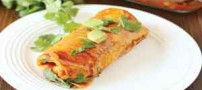 طرز تهیه انچیلادای مرغ و پنیر مکزیکی
