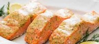آموزش تهیه ماهی سالمون با سس خردل عسلی