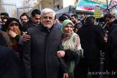 عکس های دیدنی شخصیت های مهم در راهپیمایی 22 بهمن