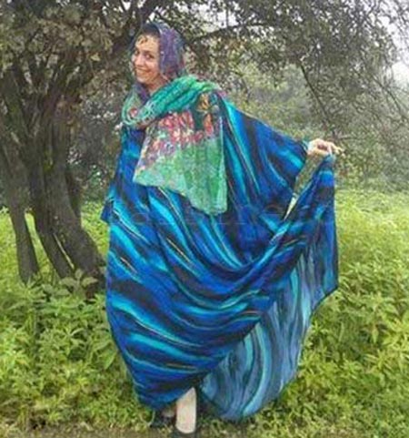 کشف حجاب جنجالی بازرس زن ویژه صدا و سیما ایران (عکس)