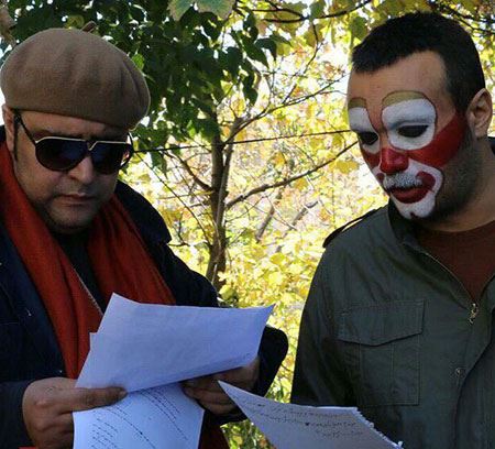 عکس های داغ پشت صحنه سریال پشت بام تهران