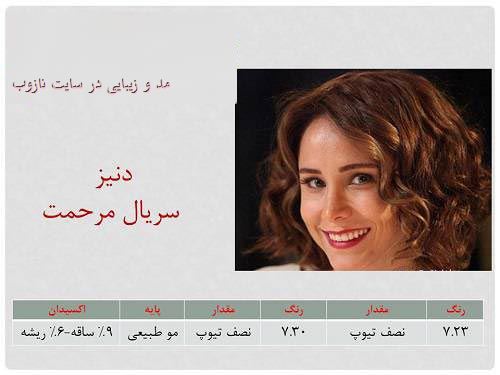 ترکیب انواع رنگ مو با عکس در سایت نازوب سری 2