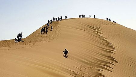 گردشگری در بهترین کمپ های کویری ایران (عکس)