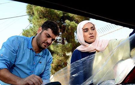 عکس های داغ پشت صحنه سریال پشت بام تهران