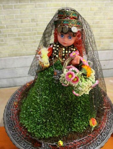 مدل سبزه میمون عید نوروز 95