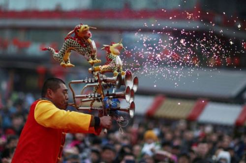 عکس های دیدنی و شاد جشن سال نو چینی