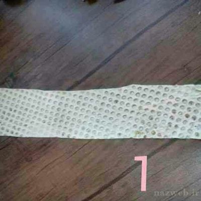 آموزش تصویری پیچیدن سمبوسه به شکل مثلث