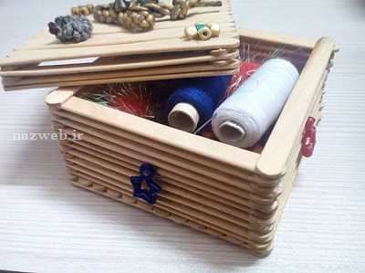 آموزش تصویری ساخت کاردستی جعبه فانتزی