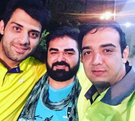 عکس های داغ پشت صحنه سریال پشت بام تهران