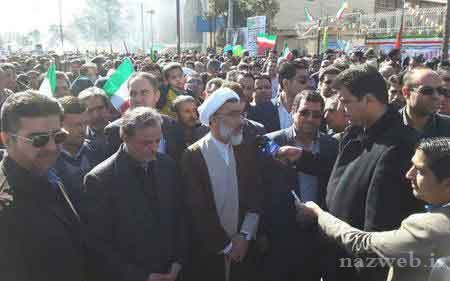 عکس های دیدنی شخصیت های مهم در راهپیمایی 22 بهمن