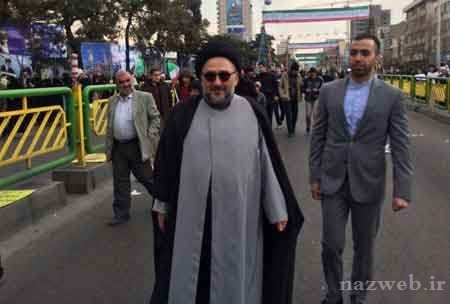 عکس های دیدنی شخصیت های مهم در راهپیمایی 22 بهمن