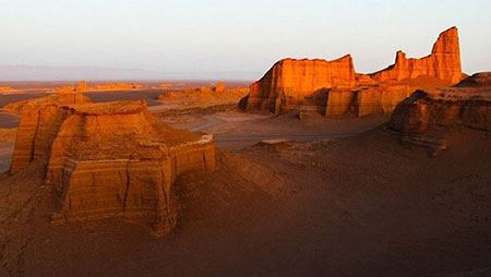 گردشگری در بهترین کمپ های کویری ایران (عکس)