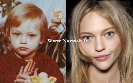 عکس های زیباترین زنان جهان از کودکی تا بزرگسالی