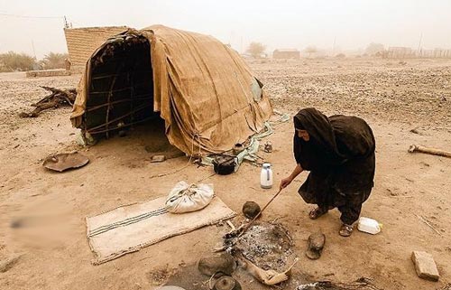 عکس های دلخراش مرز دقیق فقر و گرسنگی در ایران
