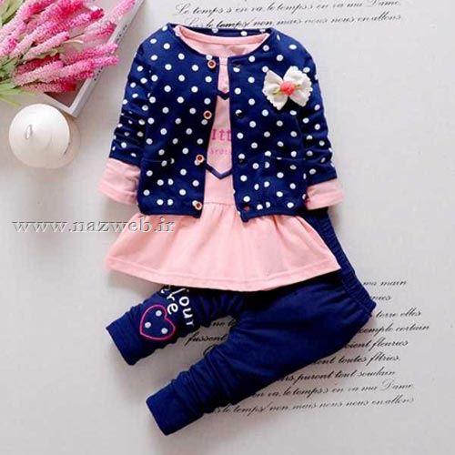 جدیدترین مدل لباس بچه گانه عید 95