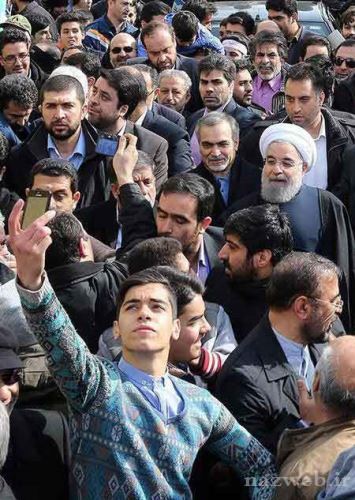 عکس های دیدنی شخصیت های مهم در راهپیمایی 22 بهمن