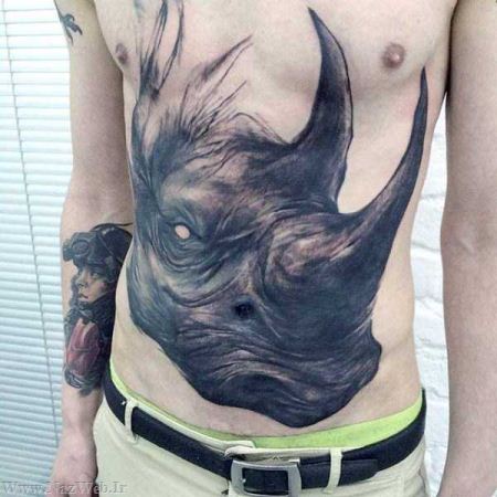 مدل نقاشی های حیرت انگیز سه بعدی روی بدن برهنه