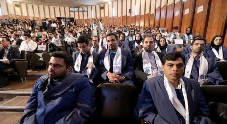 عکس های جشن فارغ التحصیلی دختر و پسر دانشگاه تهران