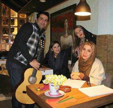 بهاره رهنما و کافه رستوران گوزن او (عکس)