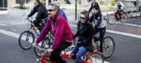 عکس های دیدنی دوچرخه سواری دختران تهرانی