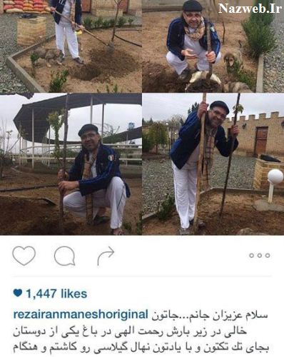 دیدنی ترین عکس های بازیگران در نوروز 95
