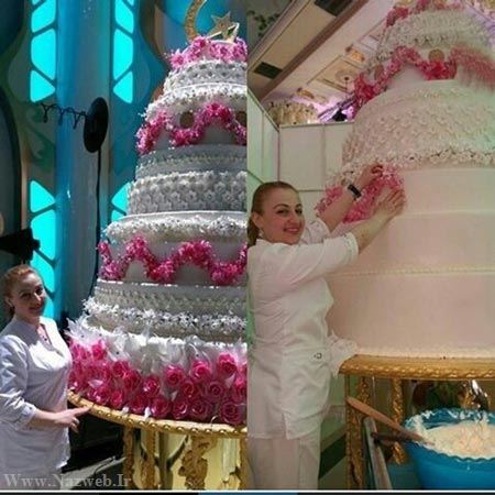 عکس های پرهزینه ترین عروسی سعید و خدیجه در تاریخ
