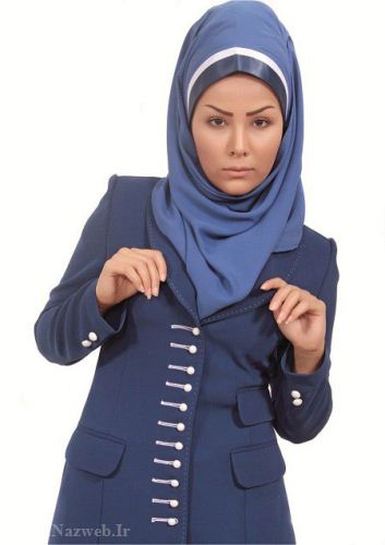 تازه ترین مدل مانتوهای شیک اداری با مقنعه