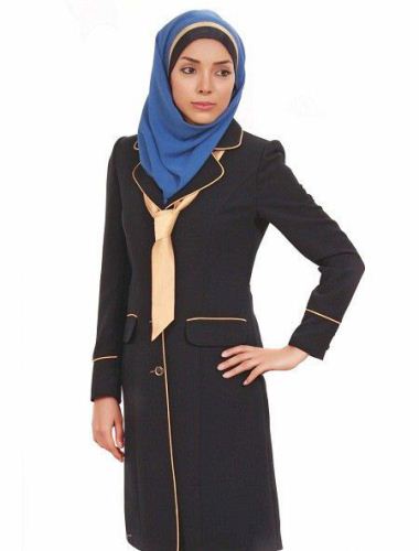 تازه ترین مدل مانتوهای شیک اداری با مقنعه