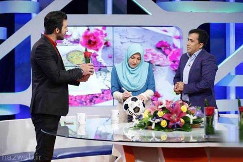 فحاشی این بار به مجری زن پرسپولیسی ! عکس