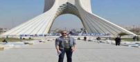 عکس، ماجراجوی عجیب امریکایی در خیابان های تهران!
