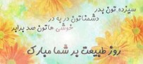 اس ام اس های طنز سیزده بدر