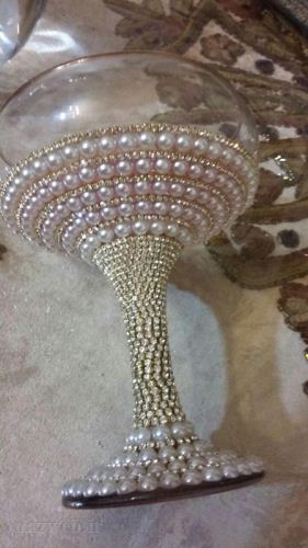 آموزش تصویری جواهرنما روی ظروف
