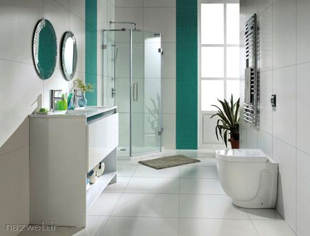 مدل دکوراسیون بسیار شیک حمام